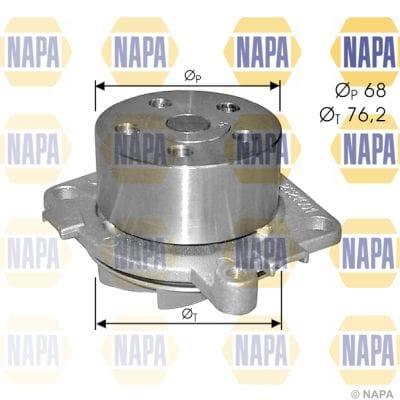 NAPA Water Pumps Engine Cooling Water Pump NWP1488 - image 2