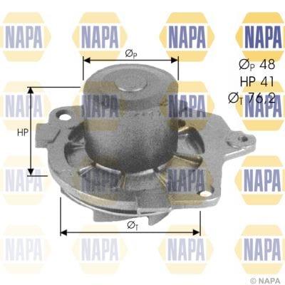 NAPA Water Pumps Engine Cooling Water Pump NWP1499 - image 2