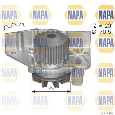 NAPA Water Pumps Engine Cooling Water Pump NWP1545 - image 2