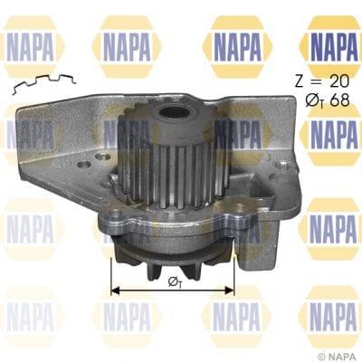 NAPA Water Pumps Engine Cooling Water Pump NWP1546 - image 2
