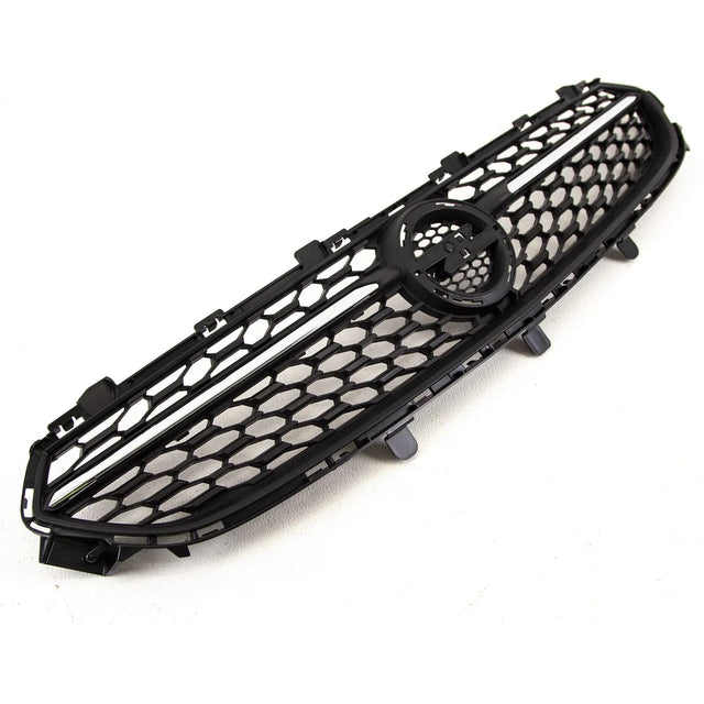 Fits Vauxhall Corsa F 2020- Front Bumper Main Center Grille Black With Chrome Trim - image 3