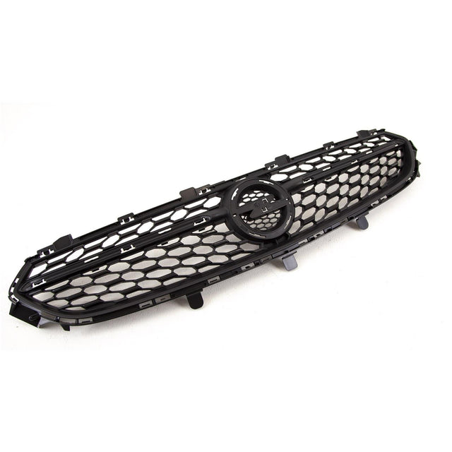 Fits Vauxhall Corsa F 2020- Front Bumper Main Center Grille Black - image 3