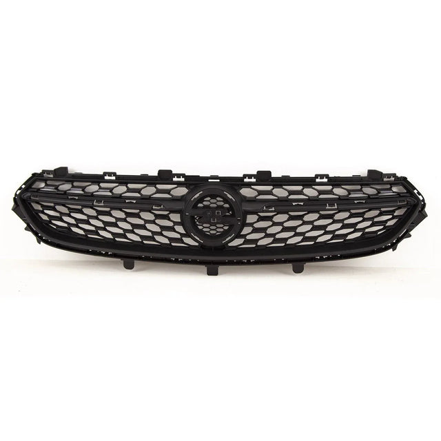 Fits Vauxhall Corsa F 2020- Front Bumper Main Center Grille Black - image 2