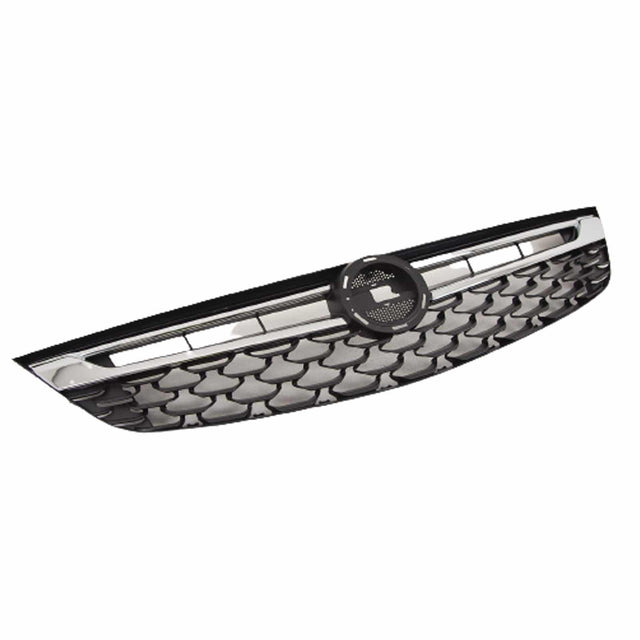 Fits Vauxhall Astra K 2015-2019 Front Bumper Main Center Grille Black With Chrome Trim - image 4