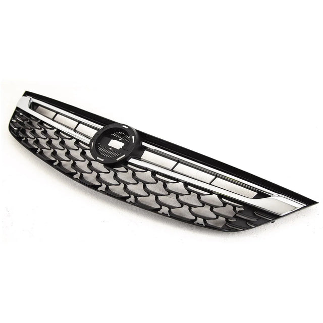 Fits Vauxhall Astra K 2015-2019 Front Bumper Main Center Grille Black With Chrome Trim - image 3