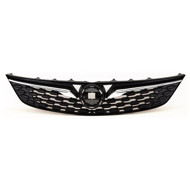 Fits Vauxhall Astra K Facelift 2019-2021 Front Bumper Main Center Grille Black With Chrome Trim - image 2