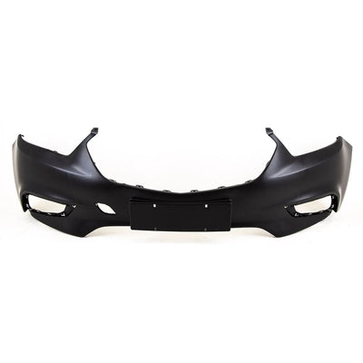 Fits Vauxhall Mokka X 2016-2019 Front Bumper Upper Section Primed No PDC Or Washer Jet Holes - tradevehicleparts.co.uk