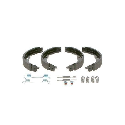 Bosch Parking Brake Shoes Full Set Of 4 0986487723