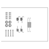 Mintex Parking Break Shoes Accessory Fitting Kit Rear Axle MBA11 thumbnail