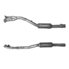 BM Catalysts Petrol Catalytic Converter BM90819 Euro 2 thumbnail