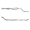 BM Catalysts Petrol Catalytic Converter BM90917 Euro 2 thumbnail