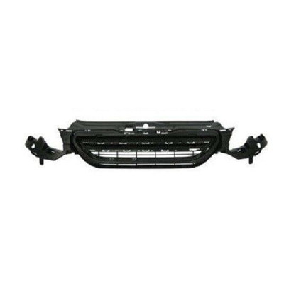 Fits Peugeot 2008 2013-2016 Front Centre Front Bumper Main Grille Black