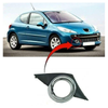 Fits Peugeot 207 2006-2009 Sport Fog Grille Bumper Spot Light Surround Chrome Right thumbnail