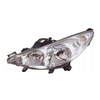 Fits Peugeot 207 2006-2012 Headlamp Headlight Electric W/Motor Passenger Side Est & Saloon thumbnail