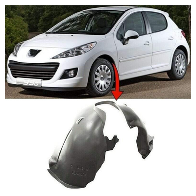 Fits Peugeot 207 2006-2013 Front Wing Arch Liner Splash Guard Passenger Side