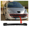 Fits Peugeot 207 Estate 2007-2009 Front Bumper Moulding Grille Centre Mat Black thumbnail