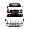Fits Peugeot 3008 2009-2013 Front Bumper Grille Upper Section Chrome/Black thumbnail