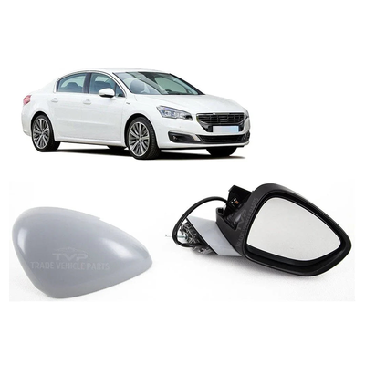 Fits Peugeot 508 Saloon 2011- Door Wing Mirror Electric Heated Primed Indicator Right