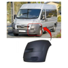 Fits Peugeot Boxer 2006-2014 Front Bumper End Corner Black Textured Left Side thumbnail