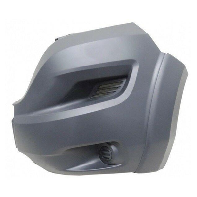 Fits Peugeot Boxer 2014- Front Bumper Corner Left Side Lwb With Moulding No Fog Hole