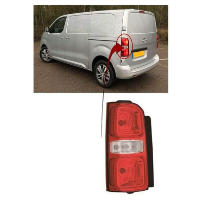 Fits Peugeot Expert 2016- Rear Light Lamp Passenger Side