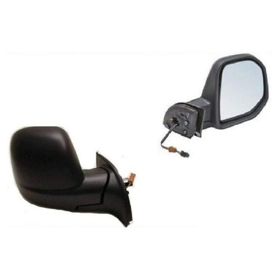 Fits Peugeot Partner 2008-2012 Door Wing Mirror Heated Electric Black Driver Side