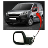 Fits Peugeot Partner 2012-2018 Door Wing Mirror Heated Electric Black Passenger Side 5Pin thumbnail