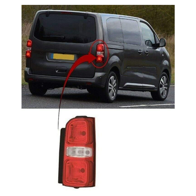 Fits Peugeot Traveller 2016- Rear Light Lamp Driver Side