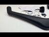 For Toyota Hilux MK7 2005-2016 Raised Air Ram Intake Induction Snorkel Kit Black video