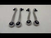 Fits Audi A4 2008-2015 Front Upper Suspension Control Arms Wishbones Left & Right Pair video