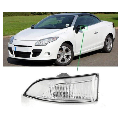 Fits Renalut Megane Cabriolet 2010-2016 Door Wing Mirror Indicator Passenger Side