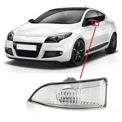 Fits Renalut Megane Coupe 2006-2016 Door Wing Mirror Indicator Passenger Side