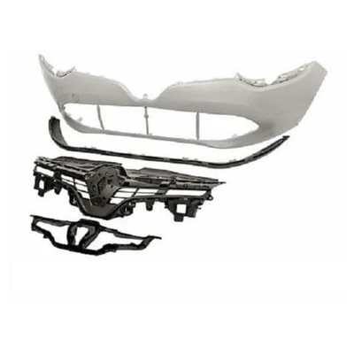 Fits Renault Clio 2013-2016 Front Bumper Complete With Grille Spoiler And Bracket