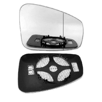 Fits Renault Megane 2008-2016 Door Wing Mirror Glass Heated Asph With Base Driver Side