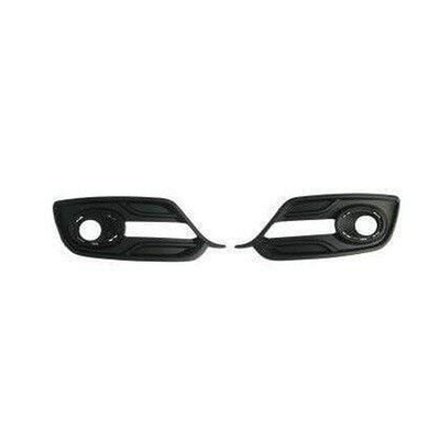Fits Renault Megane Coupe 2014-2016 Front Bumper Fog Grille With Fog Hole Set