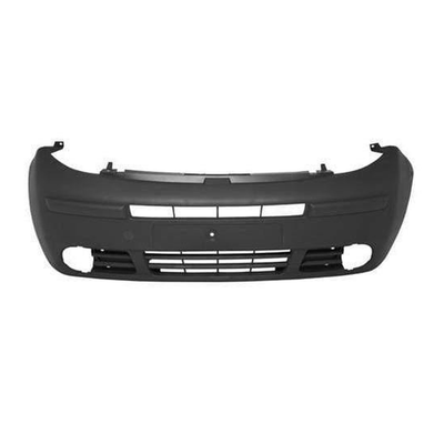 Fits Renault Trafic 2001-2006 Front Bumper Black Textured With Fog Light Hole No Pdc Or Washer Holes