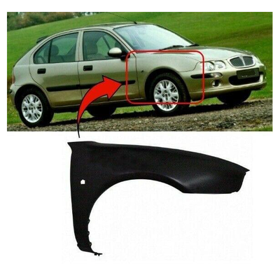Fits Rover 25 Hatchback 1999-2006 Front Wing Primed Indicator Hole Driver Side