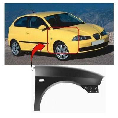 Fits Seat Ibiza 2002-2008 Front Wing Primed Driver Side