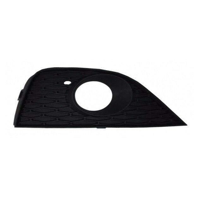 Fits Seat Ibiza 2008-2012 Front Bumper Fog Grille With Fog Hole Black Driver Side