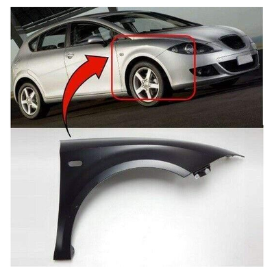 Fits Seat Leon 2005-2012 Front Wing Primed Driver Side