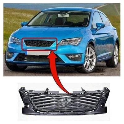 Fits Seat Leon 2013-2016 Front Grille Main Centre Standard Models Only