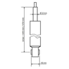 KYB Excel-G Rear Shock Absorber 3448025 thumbnail
