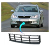 Fits Skoda Octavia 2009-2013 Front Centre Bumper Lower Grille Mat Black thumbnail