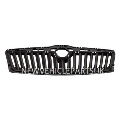 Fits Skoda Octavia 2009-2013 Front Main Centre Grille Inner Black