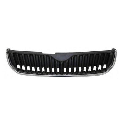 Fits Skoda Superb 2008-2013 Front Top Grille With Chrome Moulding