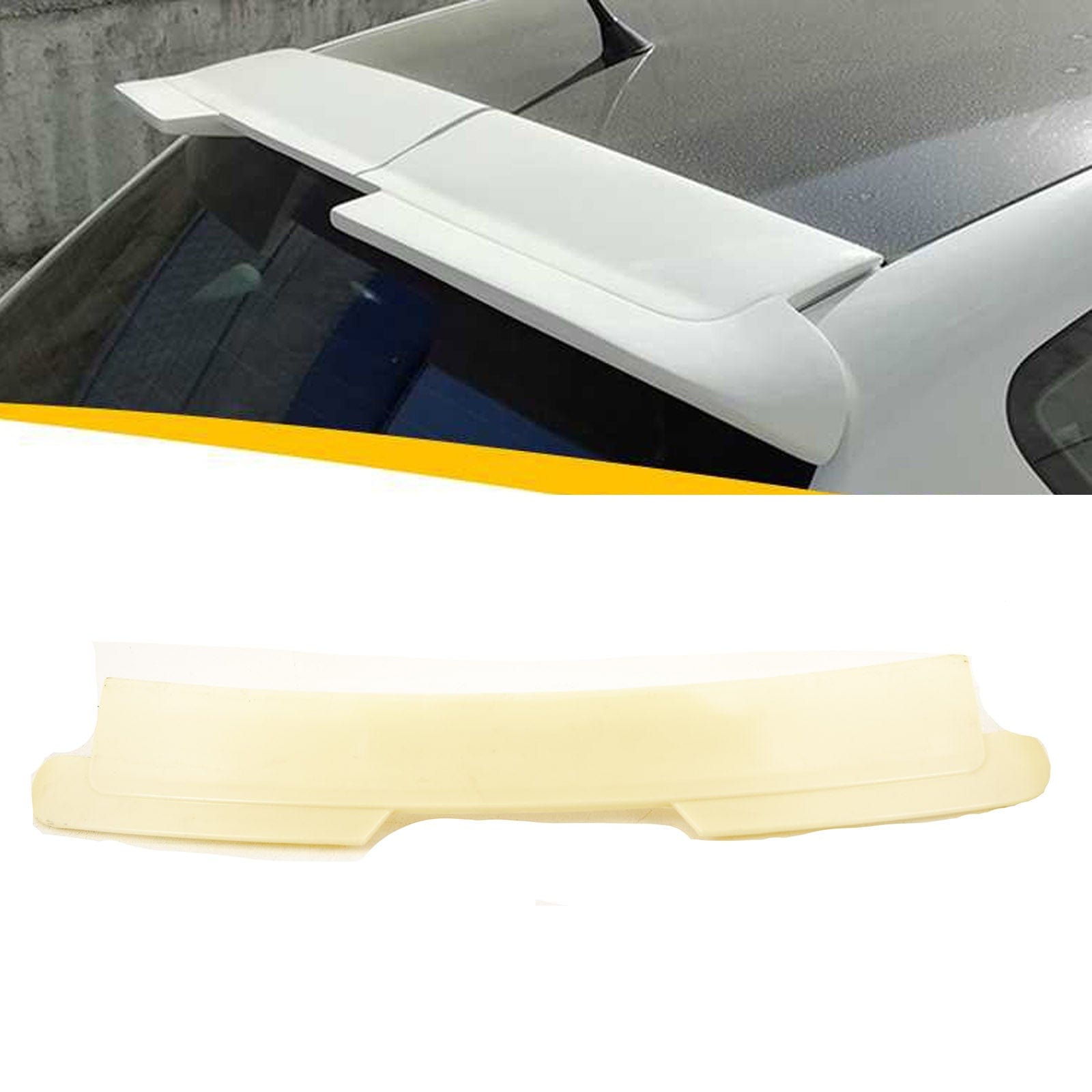 ST1158 Seat Ibiza MK4 6J 2008-2017 Rear Roof Boot Lip Spoiler Unpainted