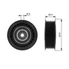 Gates Auxiliary Drive Belt Tensioner DriveAlign T36000 thumbnail