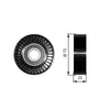 Gates Auxiliary Drive Belt Idler Pulley Deflection Guide DriveAlign T36252 thumbnail