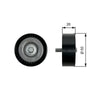 Gates Auxiliary Drive Belt Idler Pulley Deflection Guide DriveAlign T36437 thumbnail