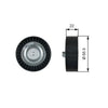 Gates Auxiliary Drive Belt Idler Pulley Deflection Guide DriveAlign T36458 thumbnail